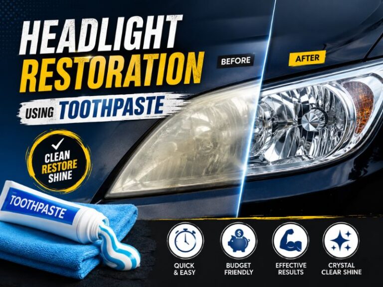 Headlight Restoration Using Toothpaste: Does It Really Work? 