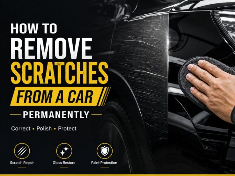 How to Remove Scratches From a Car Permanently (Easy Guide)
