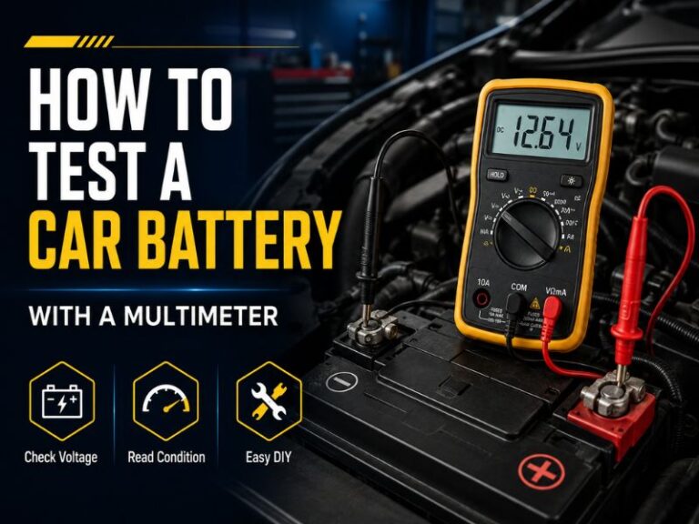How to Test a Car Battery With a Multimeter