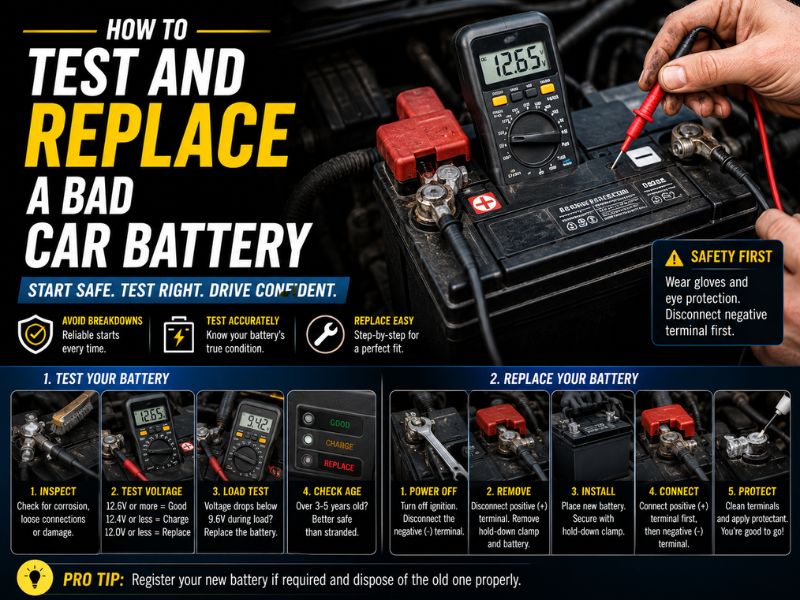 Signs Your Car Battery May Be Bad