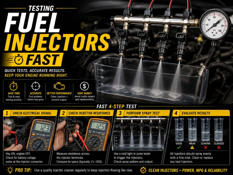 Common Signs of a Bad Fuel Injector